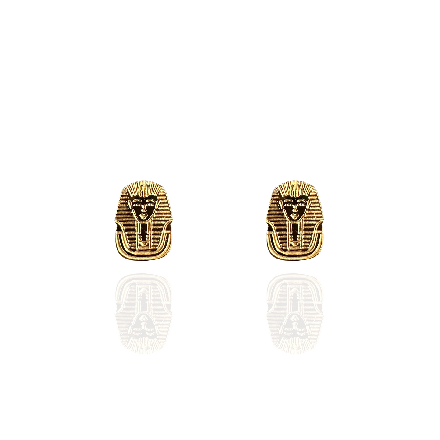 Tutankhamun Stud Earrings Gold