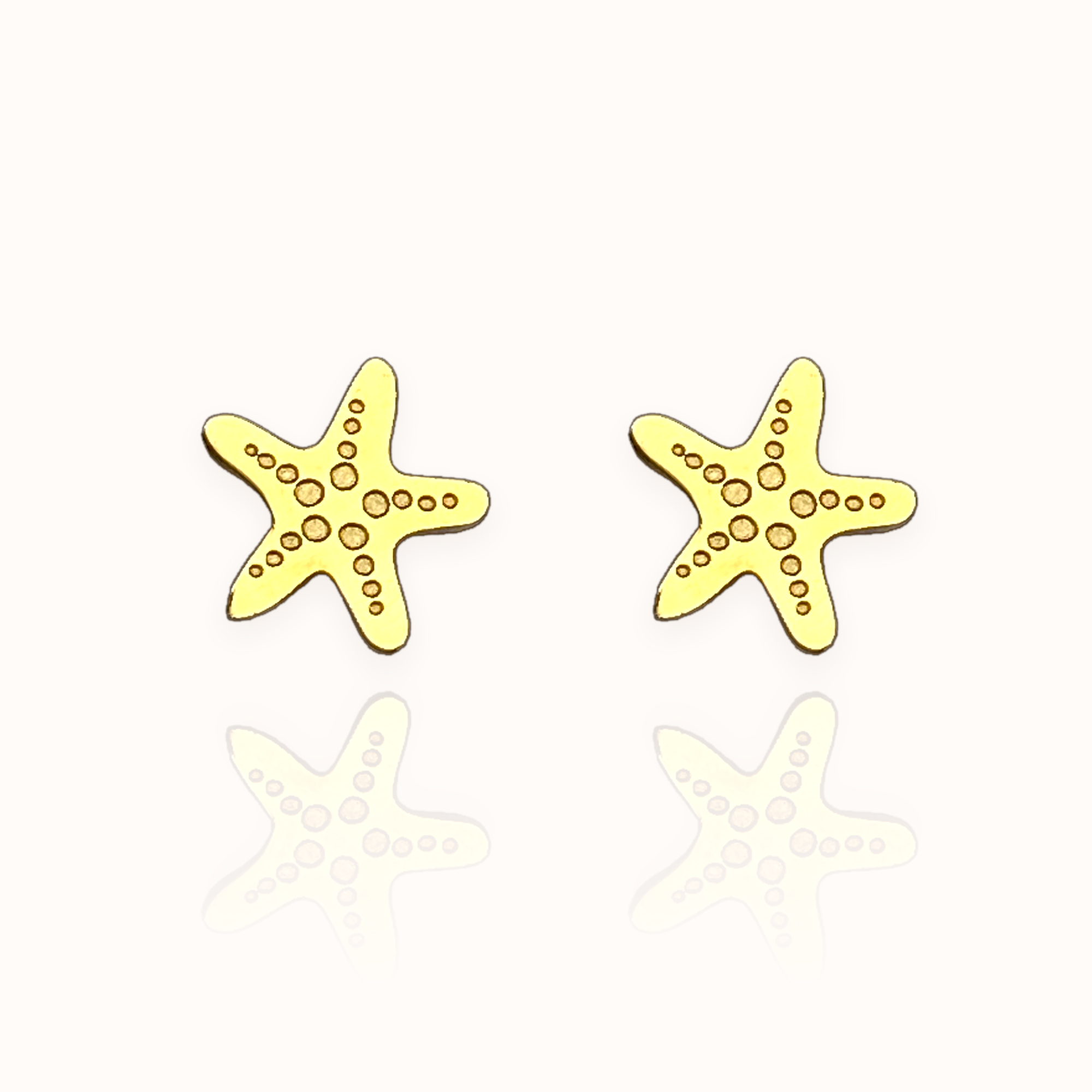 Clip On Vintage Gold Starfish Earrings – Olivia Divine