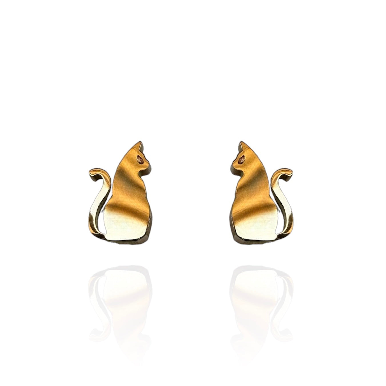 Gold on sale animal earrings